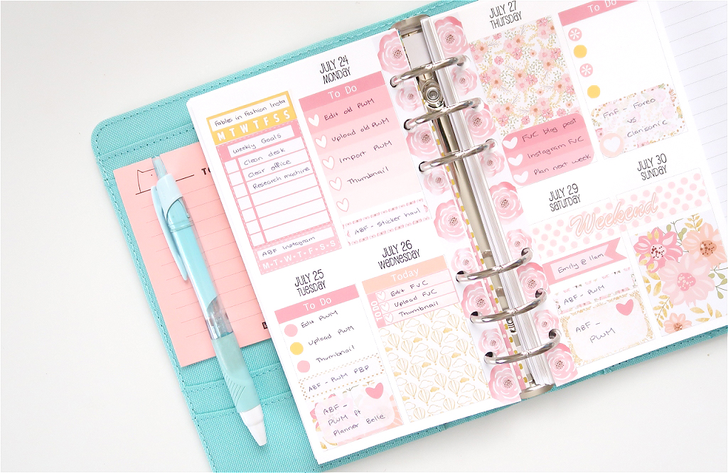 Plan With Me in my Kikki K Planner ft Pretty in Ink and Co