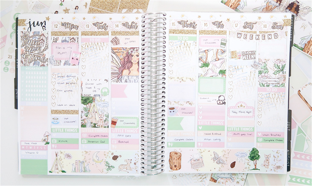 Plan With Me with Scribble Prints Co // Erin Condren Life Planner