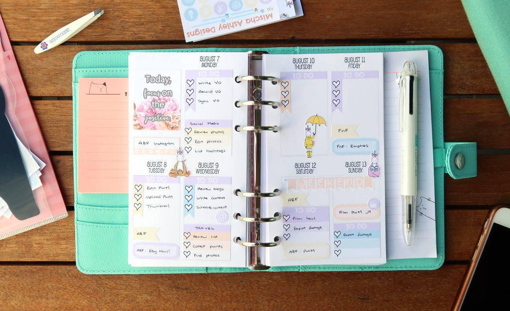 Plan With Me Whilst On Holiday!